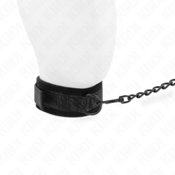 KINK - MODEL PODSTAWOWY OBROZA ZE SMYCZA 77 CM MODEL 5 REGULOWANA 34-54 CM X 5 CM