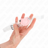KINK - RÓZOWY KUBEK W KSZTALCIE SMOCZKA 5,5 x 4 CM Z REGULACJA 43-60 CM