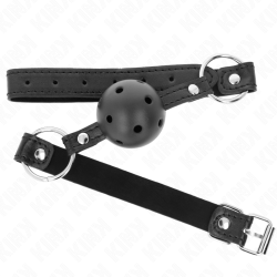 KINK - HOLLOW TWARDA CZARNA PILKA 4,5 CM GAG MODEL 1 63,5 X 2 CM
