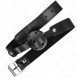 KINK - CZARNA PILKA ODDYCHAJACA 4,5 CM GAG 65 x 2,5 CM