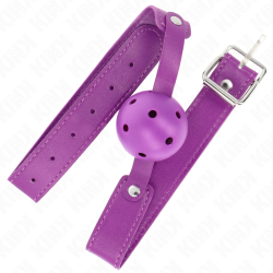 KINK - FIOLETOWA PILKA ODDYCHAJACA 4,5 CMGAG 65 x 2,5 CM