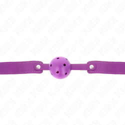 KINK - FIOLETOWA PILKA ODDYCHAJACA 4,5 CMGAG 65 x 2,5 CM