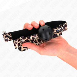 KINK - PILKA ODDYCHALNA LEOPARD 4,5 CM GAG 65 x 2,5 CM
