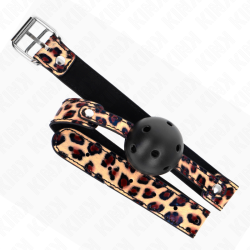 KINK - PILKA ODDYCHALNA LEOPARD 4,5 CM GAG 65 x 2,5 CM
