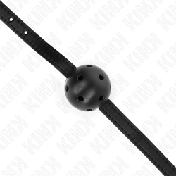 KINK - SIMPLICITY CZARNA ODDYCHAJACA PILKA 4,5 CM GAG 62 x 1,5 CM