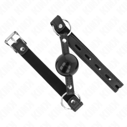 KINK - KULKA TPE 4 CM Z CZARNYM BLOKADA 60 x 2 CM
