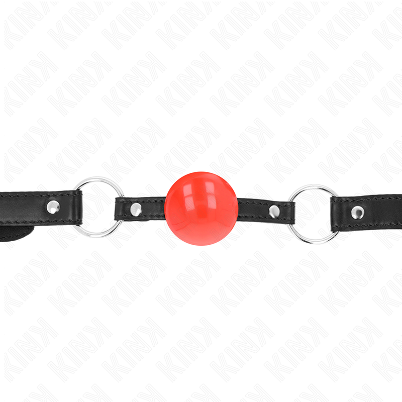 KINK - CZERWONA PILKA TPE 4 CM GAG 60 x 2 CM