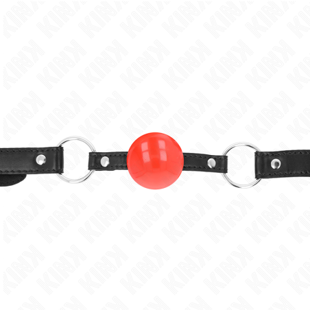KINK - CZERWONA PILKA TPE 4 CM GAG 60 x 2 CM
