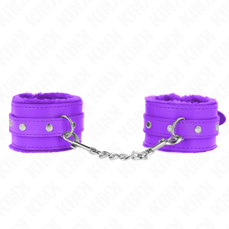 KINK - OCHRONNIK NA NADGARSTKI PREMIUM FIOLETOWY Z FIOLETOWYM PASEM Z REGULACJA 17-29 CM X 6 CM