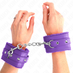 KINK - OCHRONNIK NA NADGARSTKI PREMIUM FIOLETOWY Z FIOLETOWYM PASEM Z REGULACJA 17-29 CM X 6 CM