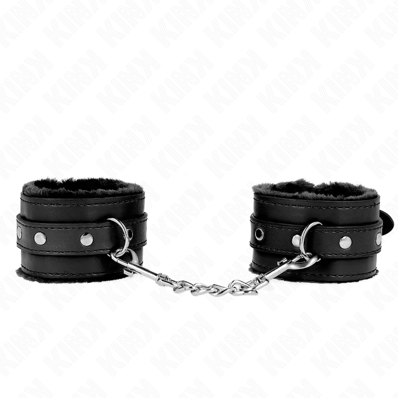 KINK - ZABEZPIECZNIK NA NADGARSTKI PREMIUM CZARNY Z CZARNYM PASEM Z REGULACJA 17-29 CM X 6 CM