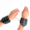 KINK - OPASKI NA REKE W STYLU BLACK POINT Z REGULACJA NA LANCUSZKU 17-23 CM X 8,5 CM