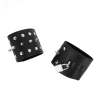 KINK - PUNKOWE OPTYCZKI NA NADGARSTKI Z KOLCZAMI 25 X 6 CM