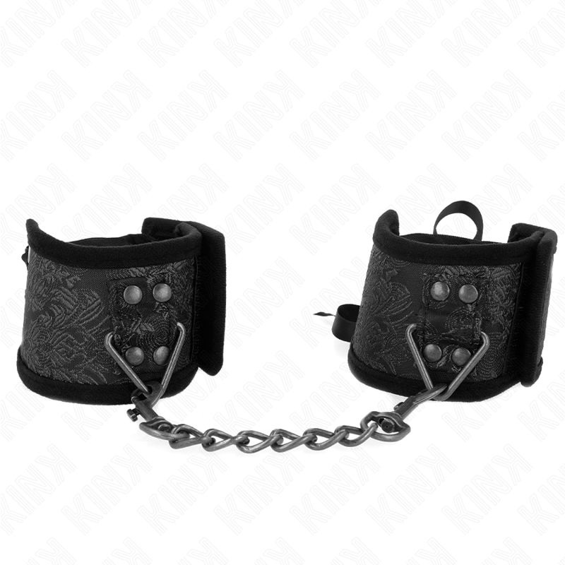 KINK - SCANDAL ZABIEGI NA NADGARSTKI CZARNE KORONKOWE SZCZEGÓLY 24,5 CM X 6,5 CM