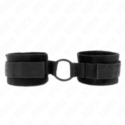 KINK - FUTRO MANKIETÓW DLA POCZATKUJACYCH 25 CM Z O-RINGEM 4 CM CZARNE REGULACJA 15-25 CM