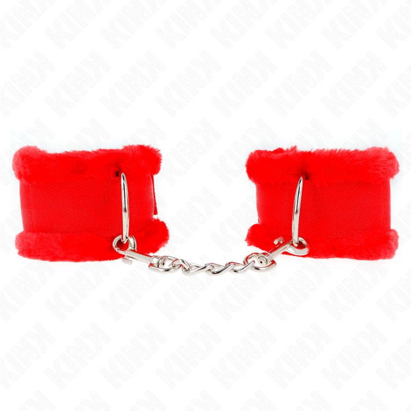 KINK - OKLADKI NA NADGARSTKI CZERWONE, REGULOWANE 17-31 CM X 7 CM