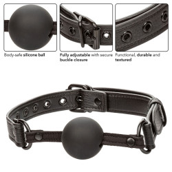 CALEXOTICS - NOCTURNAL BALL GAG SILIKON CZARNY