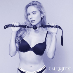 CALEXOTICS - NOCTURNAL BALL GAG SILIKON CZARNY