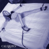 CALEXOTICS - NOCTURNAL BED RESTRAINTS SKÓRZANE REGULOWANE CZARNE