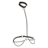CALEXOTICS - EUPHORIA CHAIN HALTER COLLAR & LEASH DUZY ROZMIAR