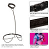 CALEXOTICS - EUPHORIA CHAIN HALTER COLLAR & LEASH DUZY ROZMIAR