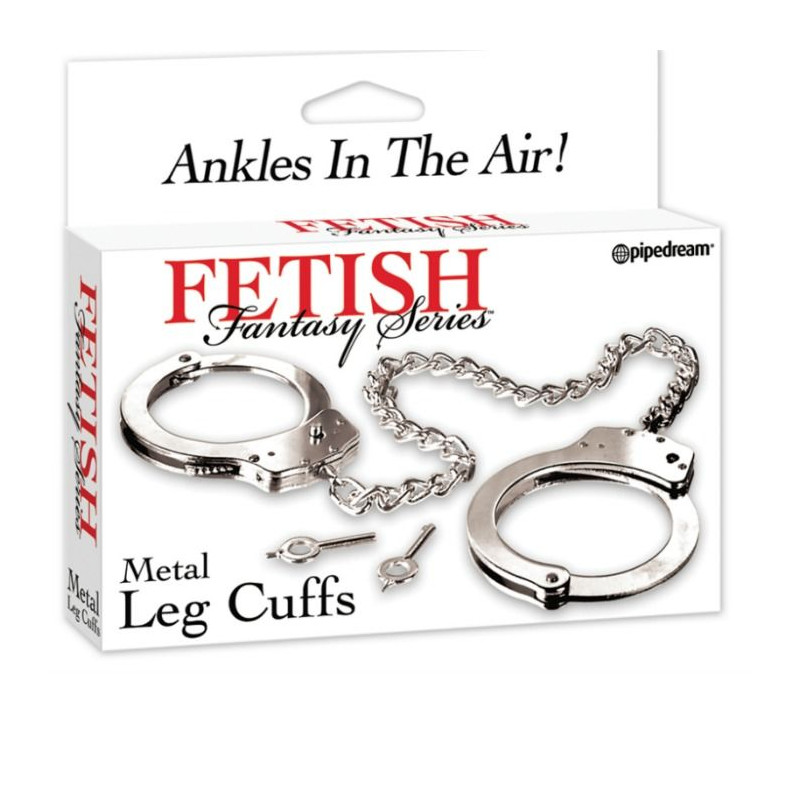 FETISH FANTASY SERIES - ESPOSAS DE METAL PARA PIERNAS FETISH FANTASY SERIES - ESPOSAS DE METAL PARA PIERNAS