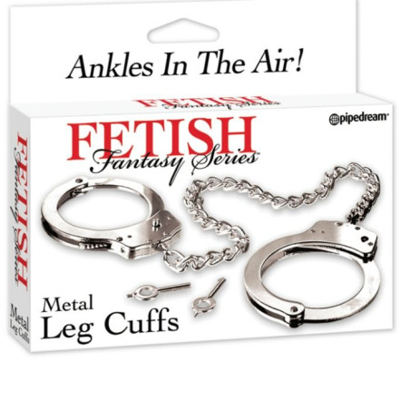 FETISH FANTASY SERIES - SERIA METALOWE MANKIETY NA NOGAWKI