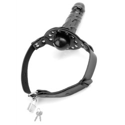 FETISH FANTASY SERIES - SERIA DELUXE BALL GAG Z DILDO