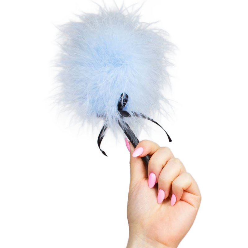 SECRETPLAY - ESPANADOR MARABOU AZUL CLARO SECRETPLAY - ESPANADOR MARABOU AZUL CLARO