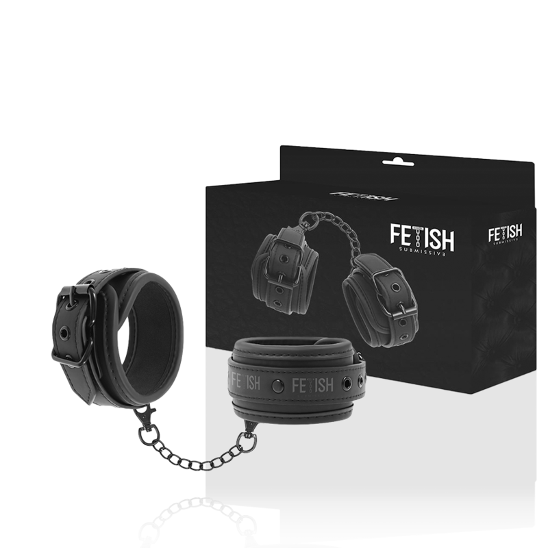 FETISH SUBMISSIVE - WEGANSKIE SKORZANE KEJKANKI Z NOPRENOWA WYSCIOLKA