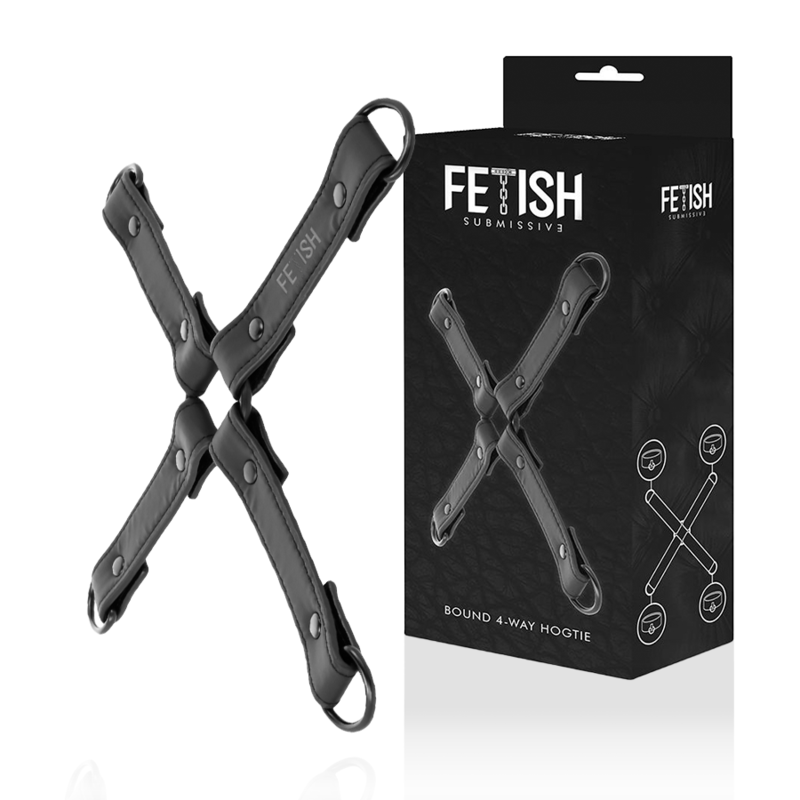 FETISH SUBMISSIVE - HANDSCHELLENVERBINDUNG AUS VEGANEM LEDER FETISH SUBMISSIVE - HANDSCHELLENVERBINDUNG AUS VEGANEM LEDER