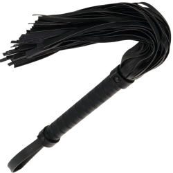 DARKNESS - CZARNY BICZ BONDAGE 42CM SKORA
