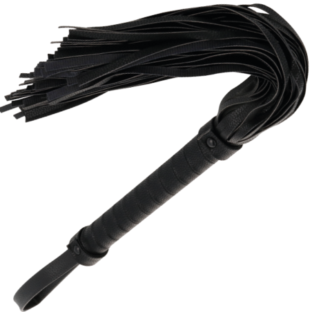 DARKNESS - CZARNY BICZ BONDAGE 42CM SKORA