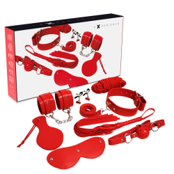EXPERIENCE - ZESTAW DO BDSM FETYSZ SERIA CZERWONA