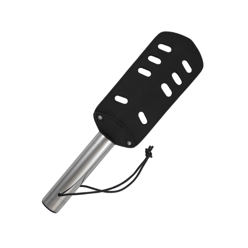 METAL HARD - THE PADDLE CUERO ORIGINAL Y METAL - CON AGUJEROS METAL HARD - THE PADDLE CUERO ORIGINAL Y METAL - CON AGUJEROS