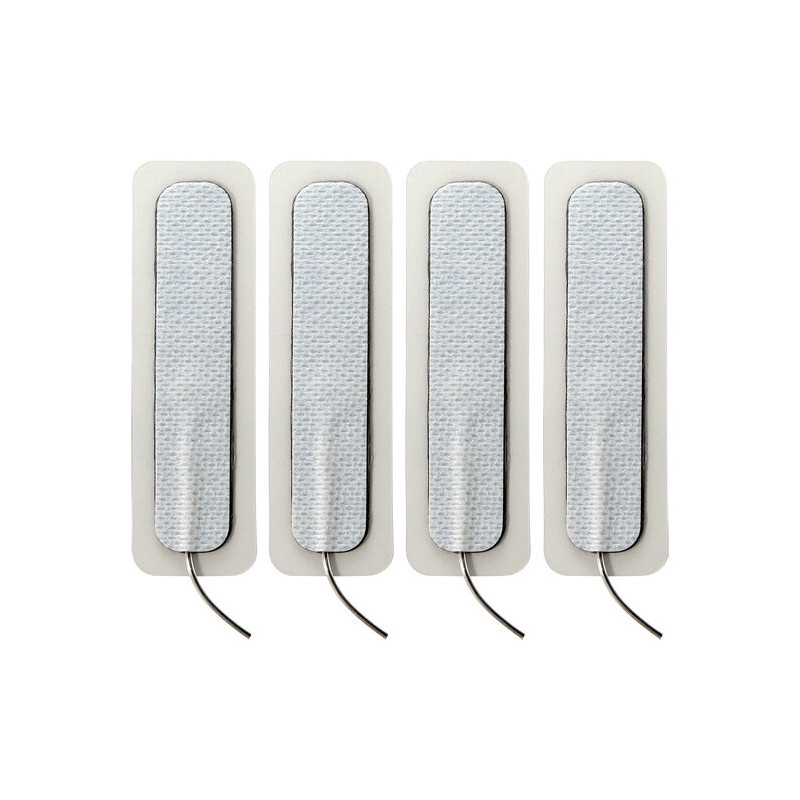 ELECTRASTIM - 4 X ALMOFADAS AUTO ADESIVAS LONGAS 1.5CM X 7.5CM