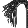 BEGME - FLOGGER Z WEGANSKIEJ SKORY W BLACK EDITION