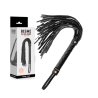 BEGME - FLOGGER Z WEGANSKIEJ SKORY W BLACK EDITION
