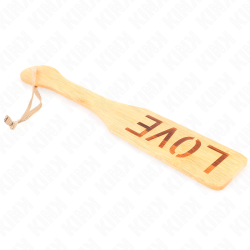 KINK - PALETA BAMBUSOWA SLOWO MILOSC 32 X 5,5 CM