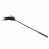 KINK - WIELE CZARNYCH PIÓREK LASKACYCH 45 CM