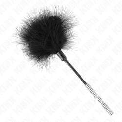 KINK - LASKACE PIÓRKA Z UCHWYTEM Z CYRKOTU 27 CM