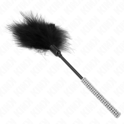KINK - LASKACE PIÓRKA Z UCHWYTEM Z CYRKOTU 27 CM