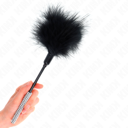 KINK - LASKACE PIÓRKA Z UCHWYTEM Z CYRKOTU 27 CM