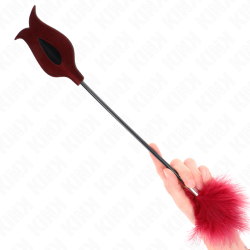 KINK - LASKACE PIÓRKA Z WiosLkA W KSZTALCIE RÓZY 8 CM