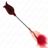 KINK - LASKACE PIÓRKA Z WiosLkA W KSZTALCIE RÓZY 8 CM