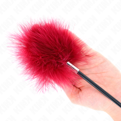 KINK - LASKACE PIÓRKA Z WiosLkA W KSZTALCIE RÓZY 8 CM