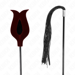KINK - BICZ SILIKONOWY W KSZTALCIE RÓZY 45 CM