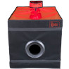 SECRET DOME - KINK CLUB LA NICHE CABIN BLACK & RED
