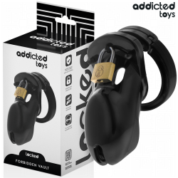 ADDICTED TOYS LOCKED - ZABRONIONE SKRZYNKI PENIS CAGE 10 CM