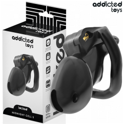ADDICTED TOYS LOCKED - MINDNIGHT CELL PENIS CAGE ROZMIAR S 4.8 CM